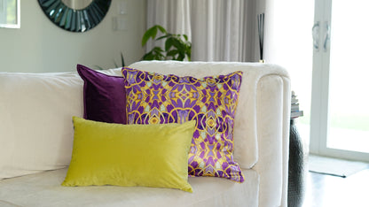 Kaleidoscope Throw Pillow (Cushion) Cover