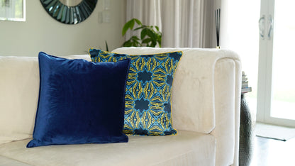 Matsatse Velvet Throw Pillow (Cushion) Cover