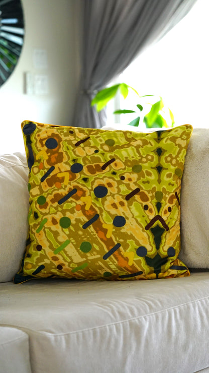 Makore Throw Pillow (Cushion) Cover