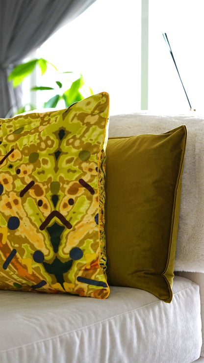 Makore Throw Pillow (Cushion) Cover